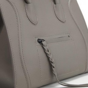 Celine Luggage Phantom Bags in Original Leather Khaki