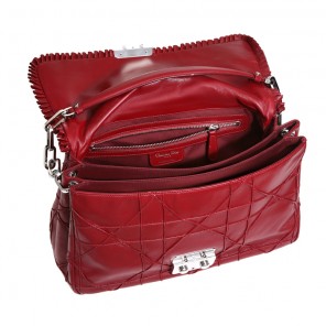 New Lock bag in red leather