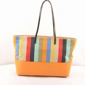 Fendi Fall Winter 2012 Pequin Shoulder Bag F2480 Yellow