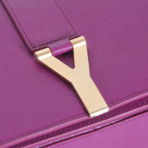 Yves Saint Laurent Large Chyc Shoulder Bag Purple 66011