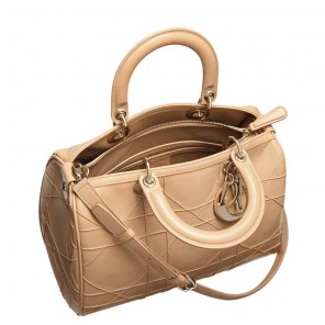 Dior beige leather 