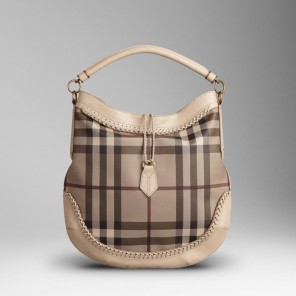 SMALL SMOKED CHECK HOBO