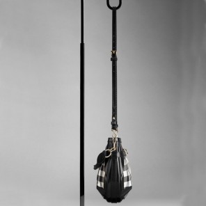 SMALL CHECK BELTED CROSSBODY BAG