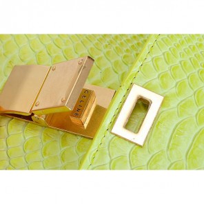 Hot Sell Celine Classic Box Small Flap Bag Snake Leather Teal