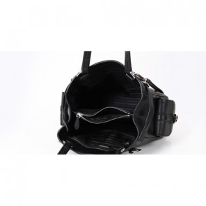 BR2958 Black milled leather