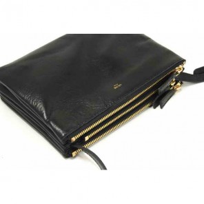 Celine Fashion Lambskin Shoulder Bag 8822 Black