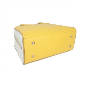 Prada Saffiano Leather Small Tote Bag BL0809 Yellow