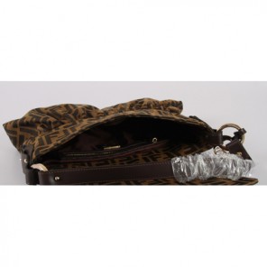 Fendi 8BR436 Big F Coffee