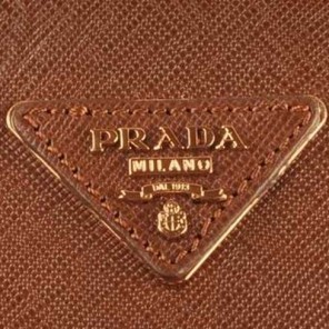 Prada Maxi Saffiano Leather Tote Bag Brown