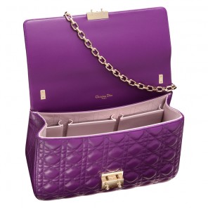 Large purple leather 