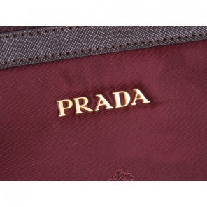 BR4253 Wine Red Jacquard Nylon