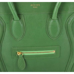 Celine Luggage Medium Bag 98167 in Green
