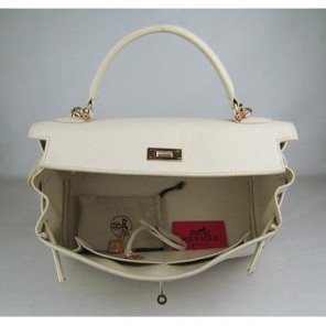 Hermes Kelly 32CM Beige(gold)