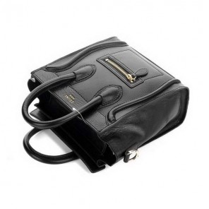 Celine Luggage Mini 165213MBA in Original Leather Black