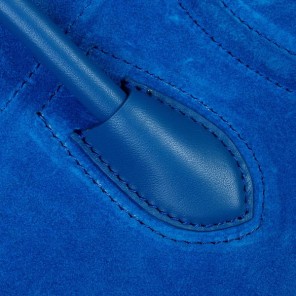 Celine Luggage Phantom Original Suede Leather Bags Blue