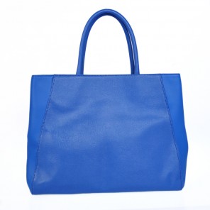 Fendi 2Jours Bag blue Calfskin Leather