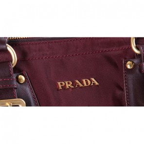 BN1983 Wine Red Jacquard Nylon