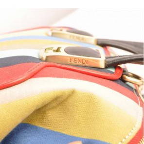 Fendi Fall Winter 2012 Pequin Tote Bag F2545 Black