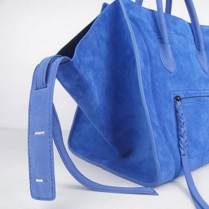 Celine Phantom Bags Suede Leather C6028B Blue