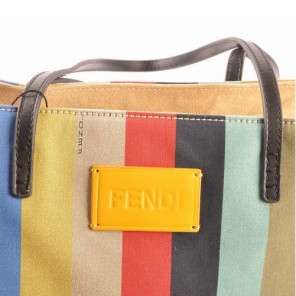 Fendi Fall Winter 2012 Pequin Shoulder Bag F2480 Red