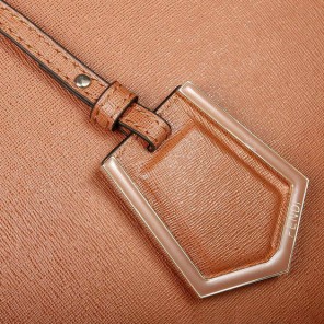 Fendi 2Jours Original Leather Tote Bag F2552M Brown