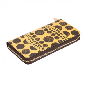 Louis Vuitton Yayoi Kusama Zippy Wallet M60449 Yellow