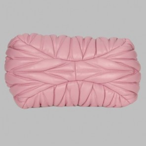 Miu Miu Nappa Leather Cloquet Tote Bag 8662 Pink