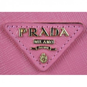 Prada Saffiano Leather Medium Tote Bag BL5018 Peach