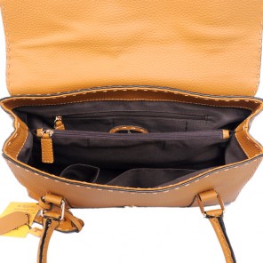 Fendi clemence Leather  tote bag