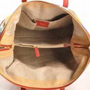 Fendi Fall Winter 2012 Pequin Bag 8BN232 Red