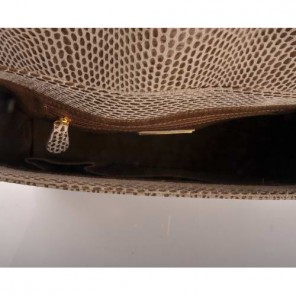 Miu Miu Tote Flap Bags Snake Veins 7428 Beige