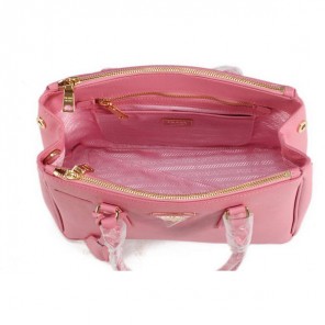 Prada Classic Medium Saffiano Tote Bag BN1801 Pink