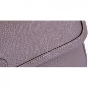 BN2147 Dusty grey Cross pattern full leather