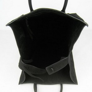 Celine Phantom Bags Suede Leather C6028B Black