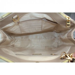 Prada Saffiano Calf Leather Tote Bag BN5023 Grey