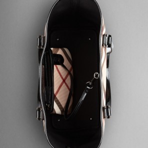 SMALL NOVA CHECK TOTE BAG