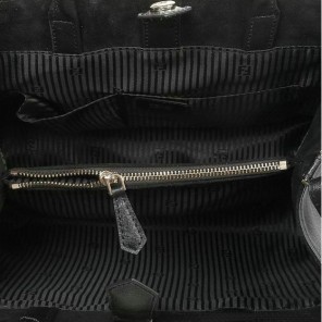 Fendi 2Jours Original Leather Tote Bag F2552M Black