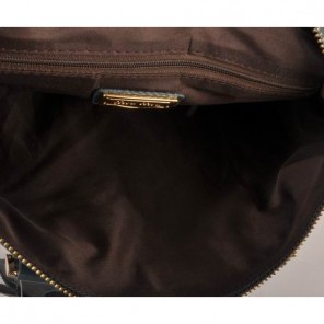 Miu Miu Tote Oil Leather Handbags 90339 Dark Green