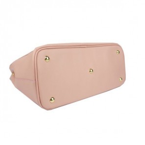 Prada Saffiano Calf Leather Tote Bag 103282 Pink