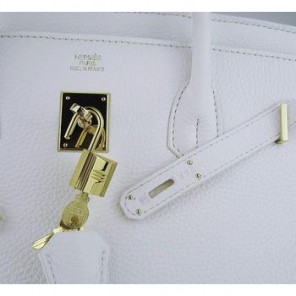 HERMES 40CM White (gold)