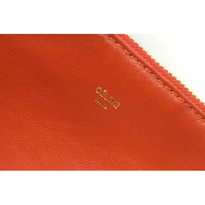 Celine Fashion Lambskin Shoulder Bag 8822 Orange