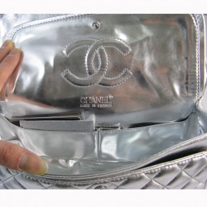 Chanel Silver color with Silver chain