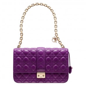 Large purple leather 