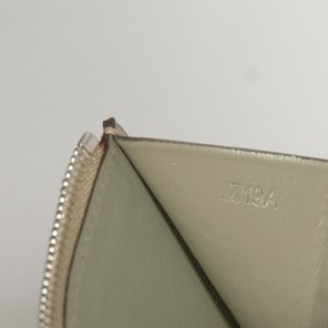 Hermes 2 fold wallet clemence leather in Dark Grey