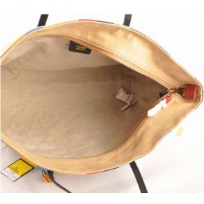 Fendi Fall Winter 2012 Pequin Shoulder Bag F2480 Red