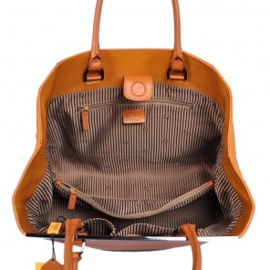 Fendi 2Jours Bag coffee Calfskin Leather