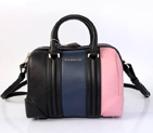 2013 Givenchy Lucrezia Calfskin leather bag 59267 black&blue&pink 59267
