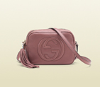 2013 Gucci soho dark pink leather disco bag 308364 A7M0G 6224