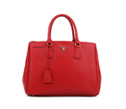 2013 Prada Classic Saffiano Tote Bag 1786 in Flame 1786