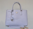 2013 Prada Saffiano Leather Tote Bag 2274 in Lavender 2274